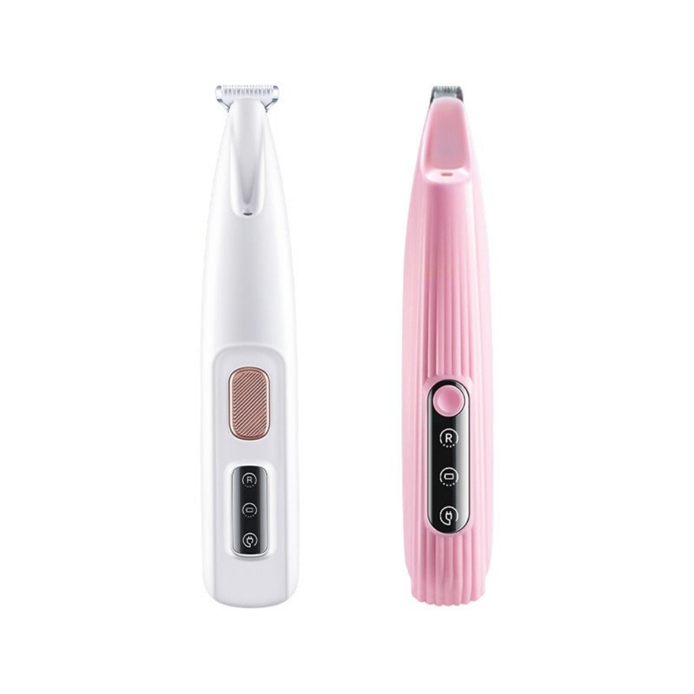 Pet foot trimmer pink and white